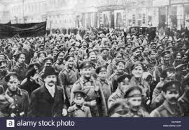 Manifestación en San Petersburgo