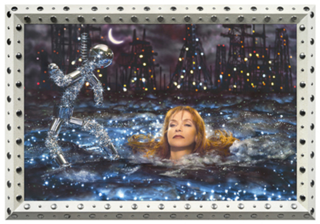 Ophélie (Isabelle Huppert) de Pierre et Gilles