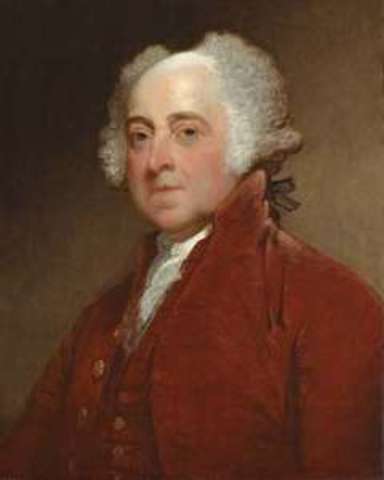John Adams studies law in the office of James Putnam