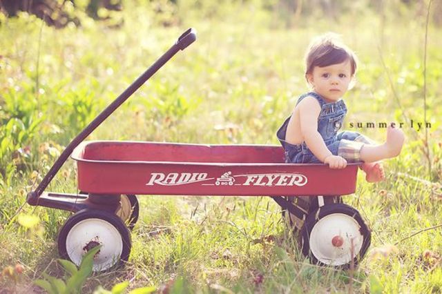 Sawyer Hayes at 9 months old