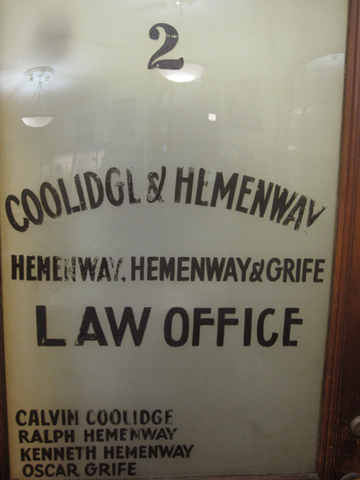 Opened his own law office