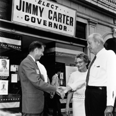 In 1966, he ran for governor and finished at third place