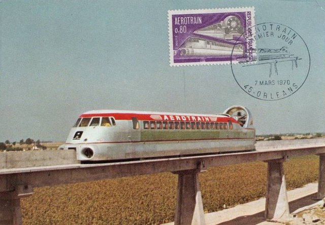 premier essaie de l'aerotrain
