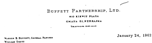 Starts Buffett Partnership