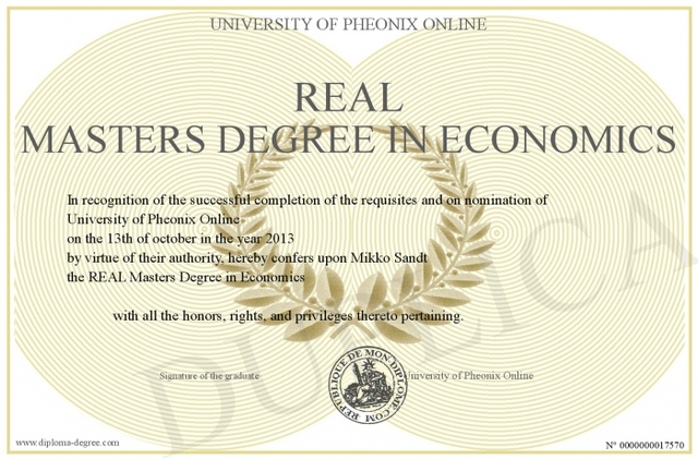 Buffett Gets His Masters Degree in Economics