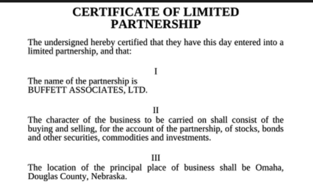 Forms Buffet Partnership LTD