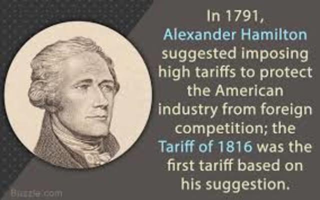The Origins of Industrialization- Tariff of 1816