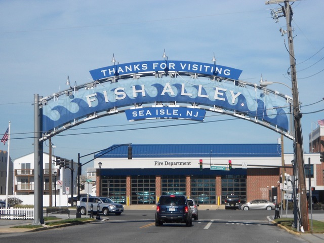 we went down the shore, sea isle city