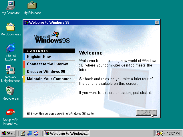 Windows 98 SE