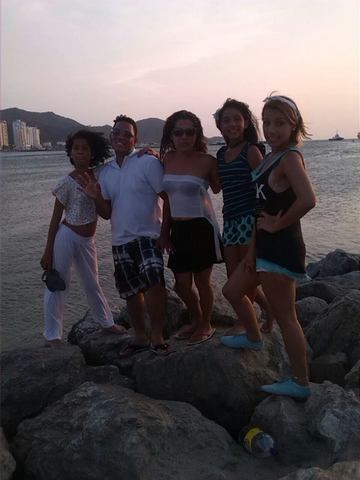 salida a la playa en familia