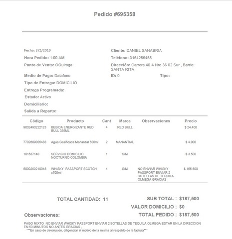 QUIROGA. PRIORIDAD ALTA