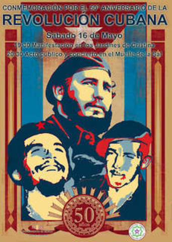 Triunfa la revolución cubana, dieciséis naciones africanas obtienen su independencia.