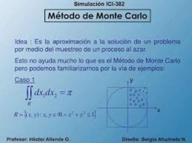 la primera simulacion