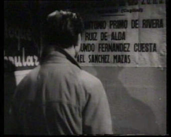 Fundación de la falange española.