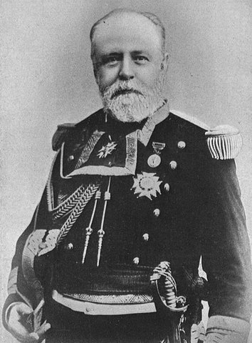 Pascual Cervera led his squadron out of Santiago and tried to escape Shafter's fleet