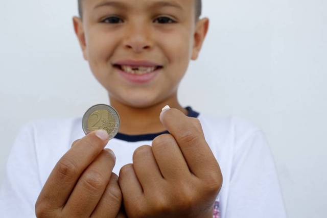 Mi primer diente caido