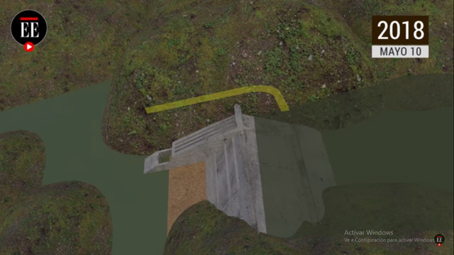 Obstrucción casa de máquinas