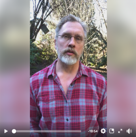 Reid shoots Facebook Live About His Accountability Process