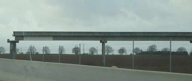 1er essaie de l'aérotrain