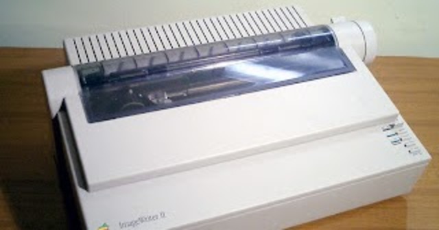 La primera imageWriter