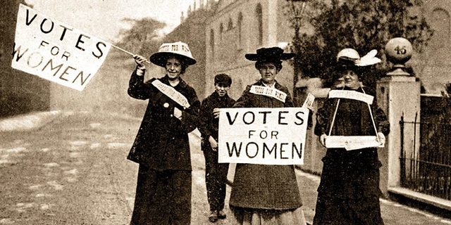Derecho al voto femenino