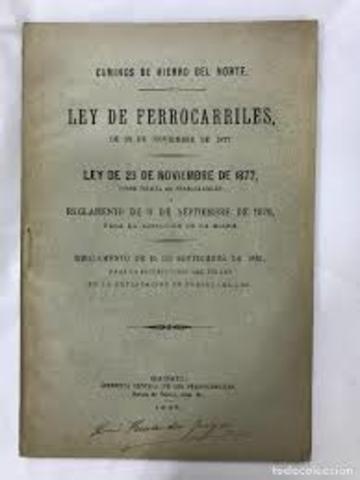 Ley de ferrocarriles