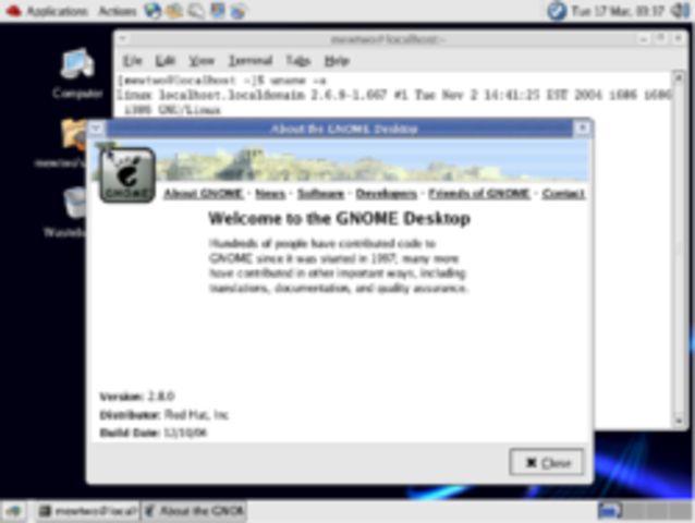 Fedora Core 3 (Heidelberg)