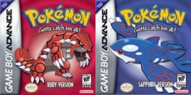 Ruby and Sapphire Versions
