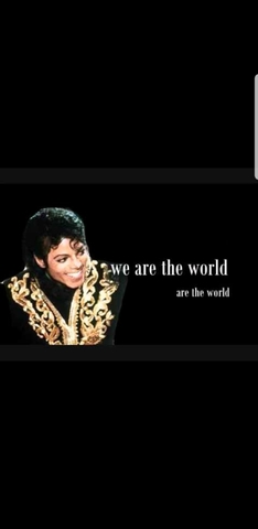 We are the world