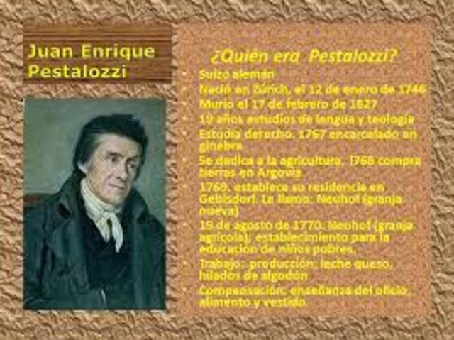 Johann Heinrich Pestalozzi 1746-1827