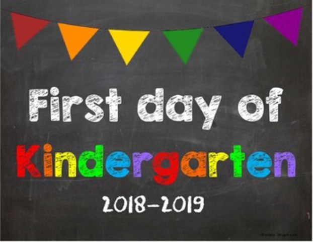 First Day of School(Kindergarten) 5AB