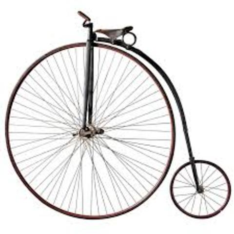 high wheeled bicycle