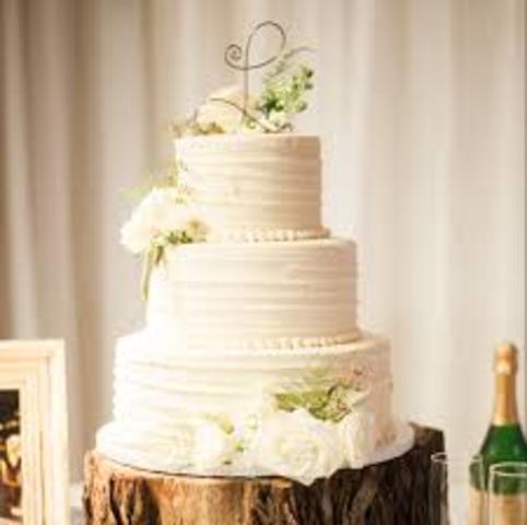 My parents got married.