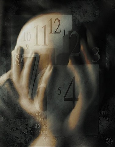 Huck's struck by his conscience