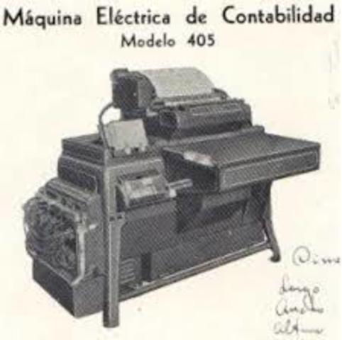 LAS MAQUINAS ELECTROMECÁNICAS DE CONTABILIDAD