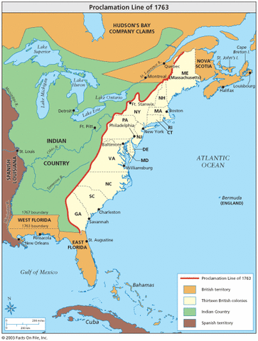 The Proclamation Line (Native Americans)