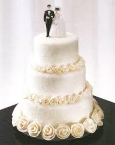 My mom and dad's wedding