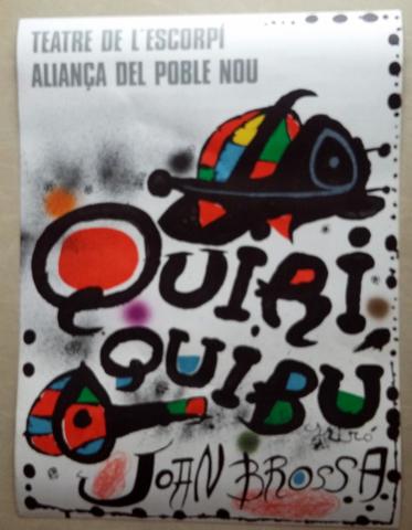 S'interesa pel teatre.