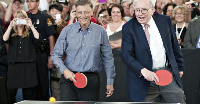Teams with Gates Foundation to give away almost all his wealth