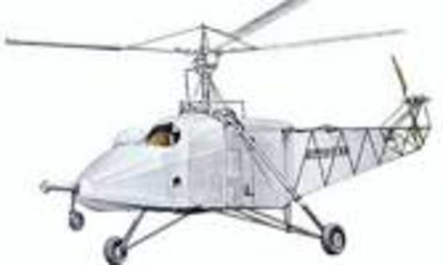 El primer helicóptero