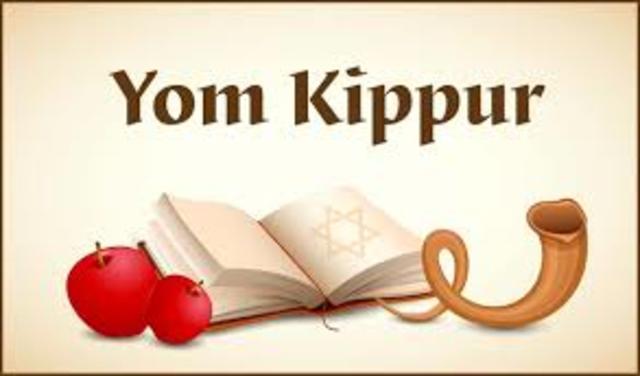 Ataque en el momento del Yom Kippur