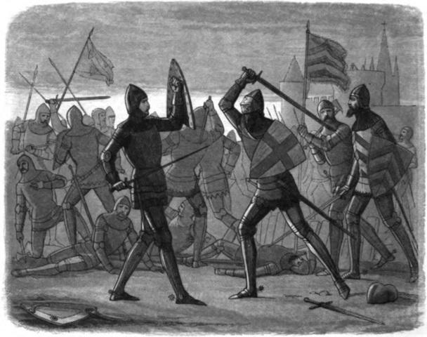 Hengist and Aesc fought against the Welsh