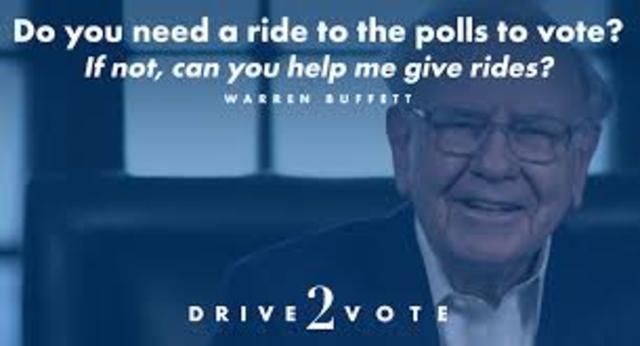 Buffett launches Drive2Vote