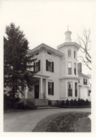 Thompson house built