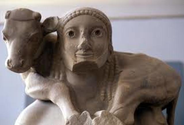 Arte Griego- Etapa arcaica (VIII.-VI a.C)