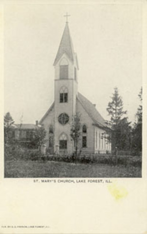 Church of St. Mary built