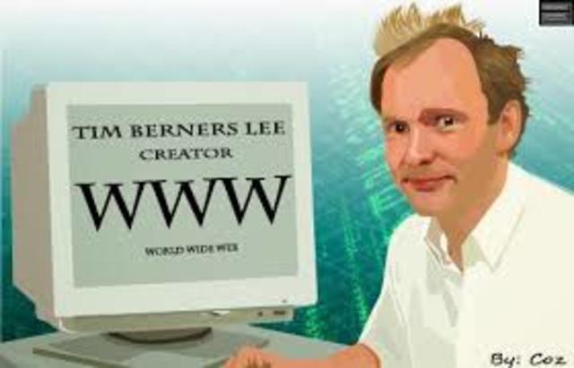 EL CERN en Suiza desarrolla el WWW y Tim Berner Lee crea el lenguaje HTML