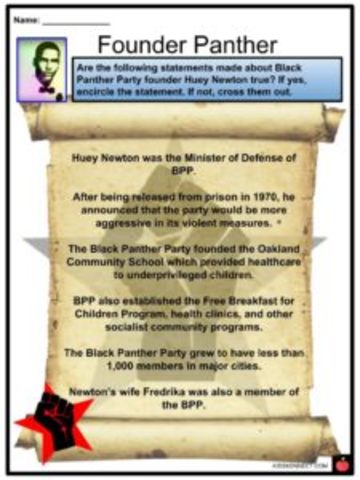 Huey Newton Early Life