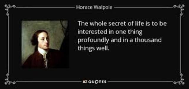 Horace Walpole
