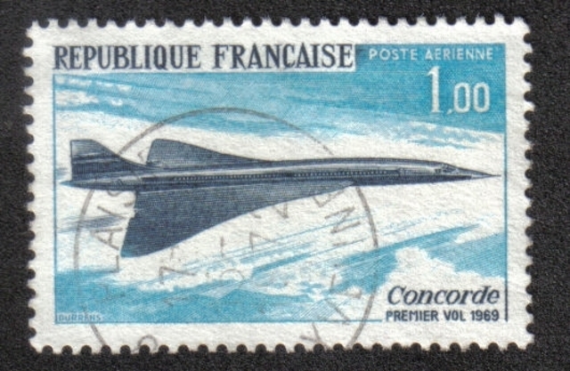 Primer vuelo del Concorde